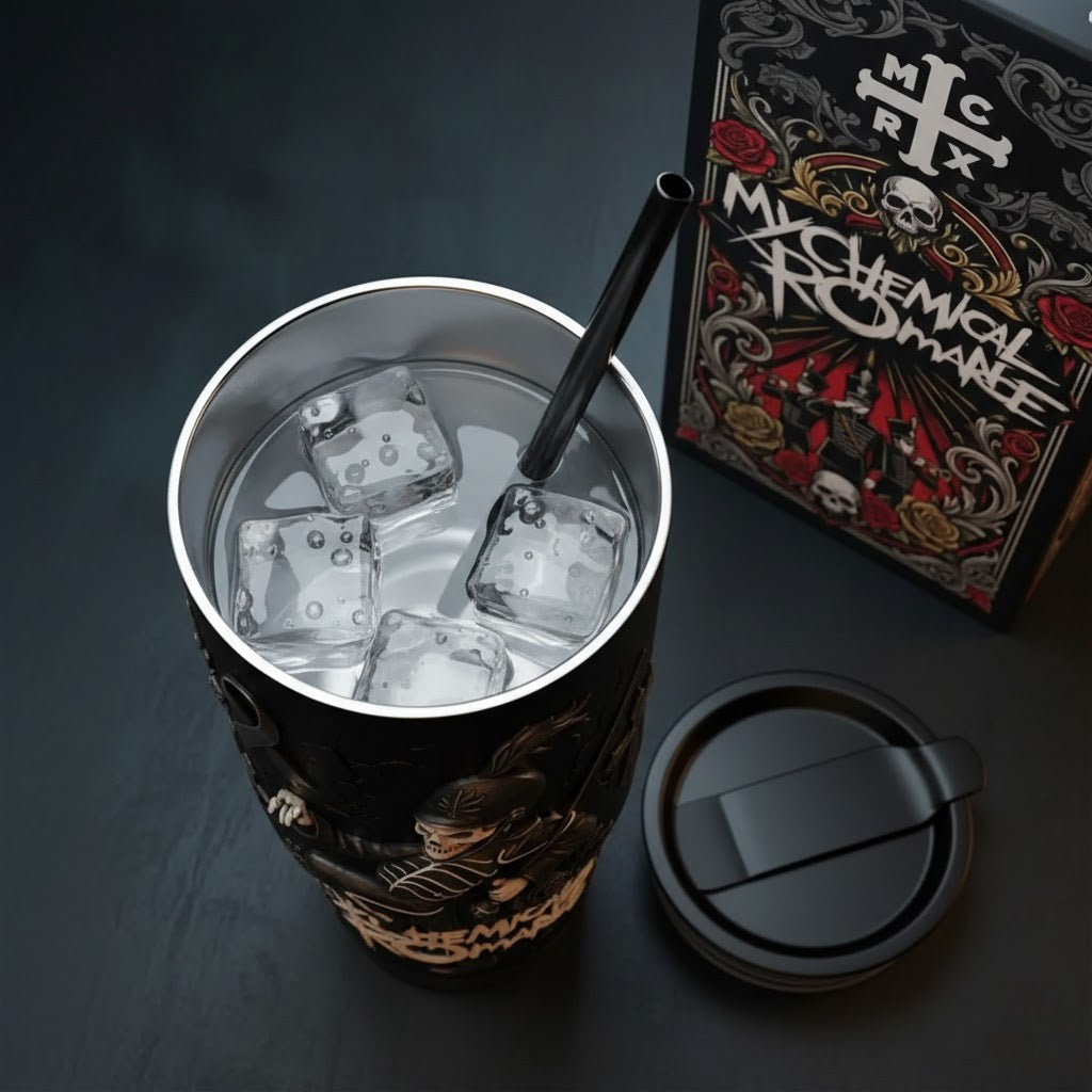 My Chemical Romance The Black Parade Tumbler With Handle