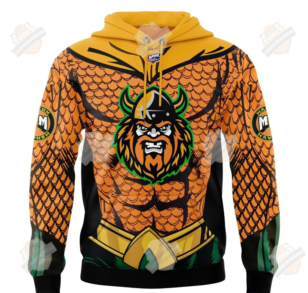 Macon Mayhem x Super Hero 2026 Hoodie
