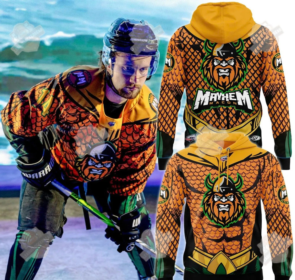 Macon Mayhem x Super Hero 2026 Hoodie