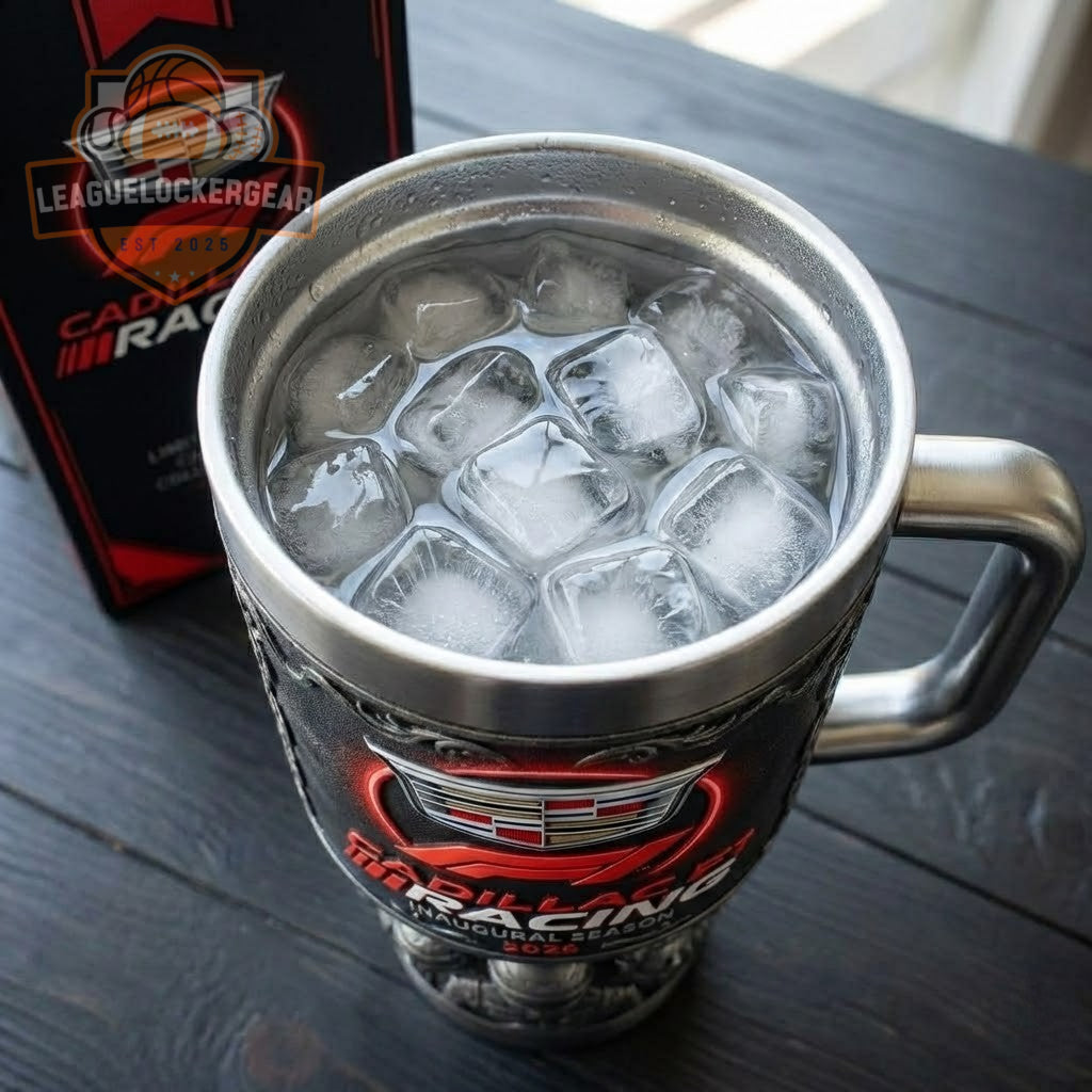 Cadillac F1 Racing Inaugural Season 2026 Carved Tumbler