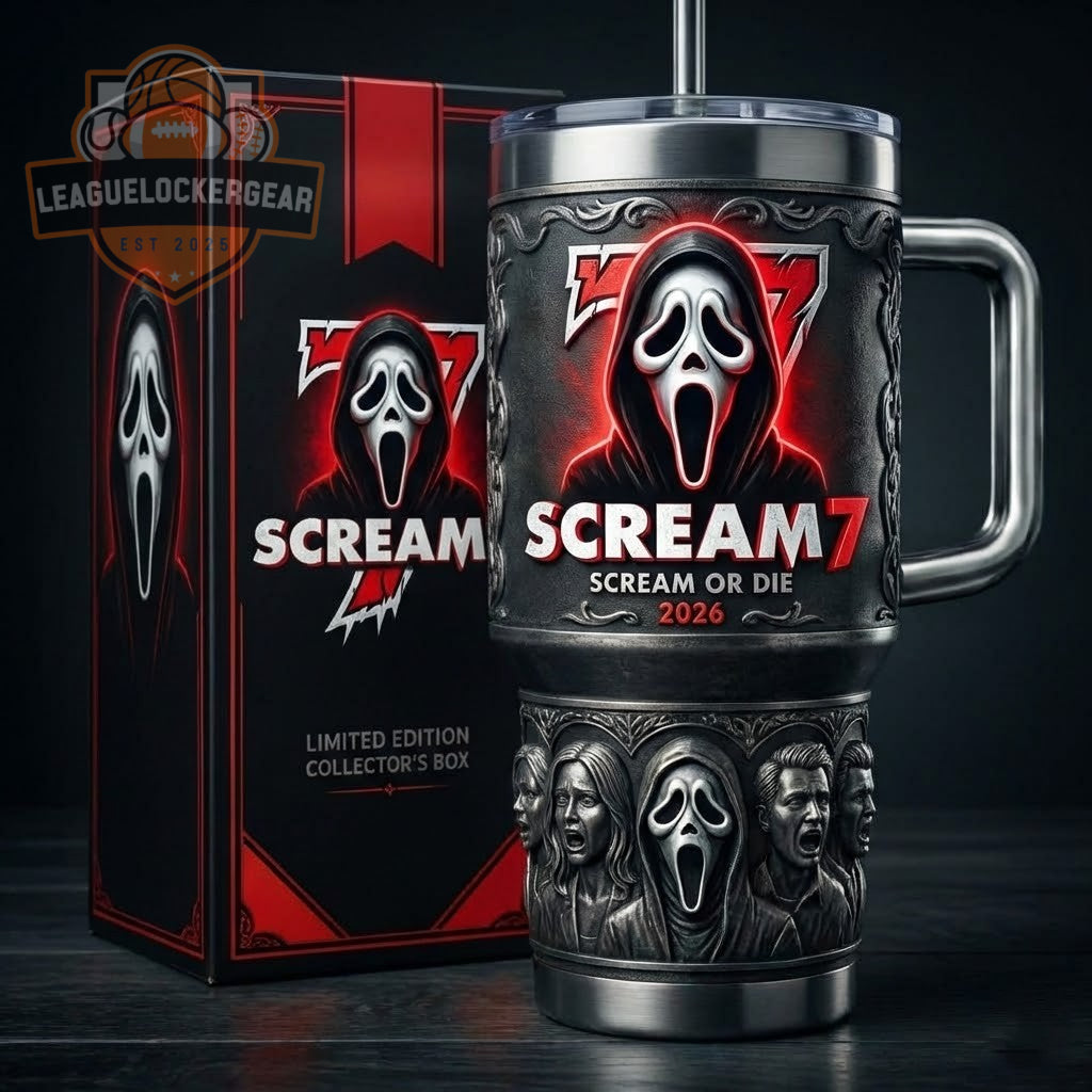 Scream 7 Scream Or Die 2026 Collector’s Edition Tumbler Mug