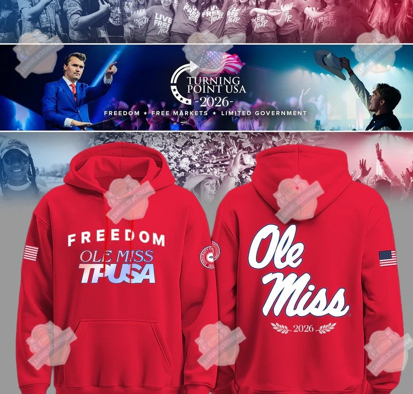 Ole Miss Turning Point USA Freedom 2026 Hoodie