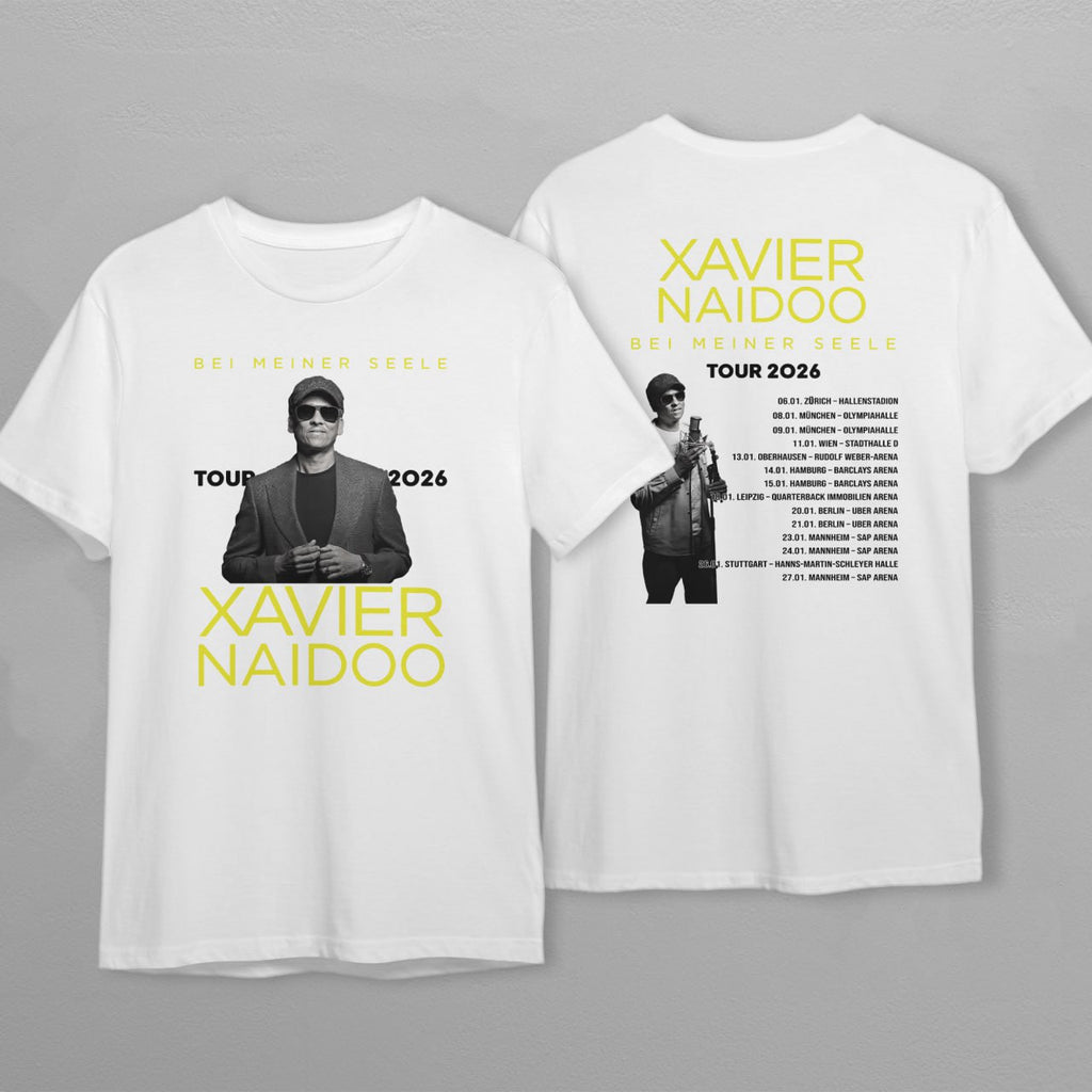 Xavier Naidoo Bei Meiner Seele Tour 2026 T-Shirt