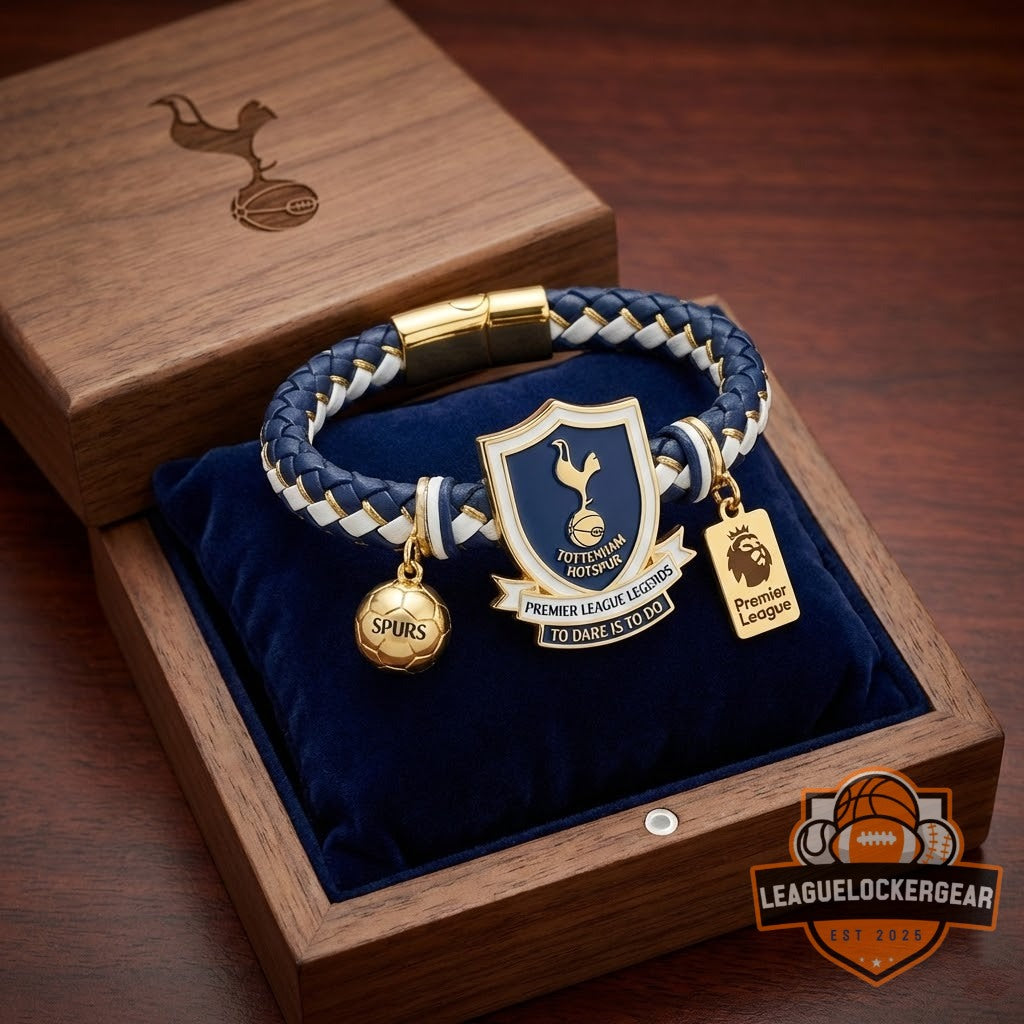 Tottenham Hotspur Premier League Legends To Dare Is To Do Charm Bracelet