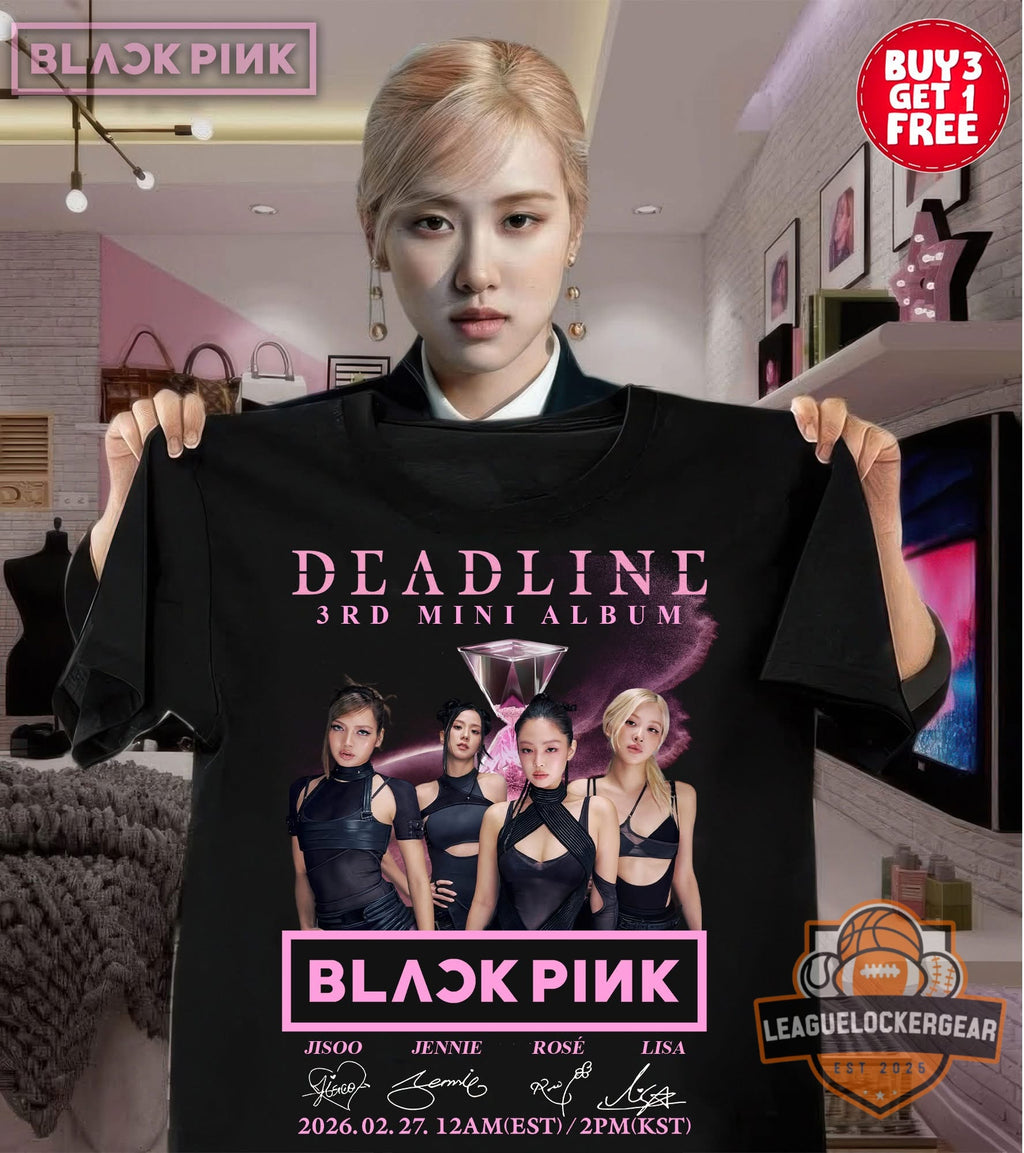 BLACKPINK Deadline 3rd Mini Album Signatures T-Shirt