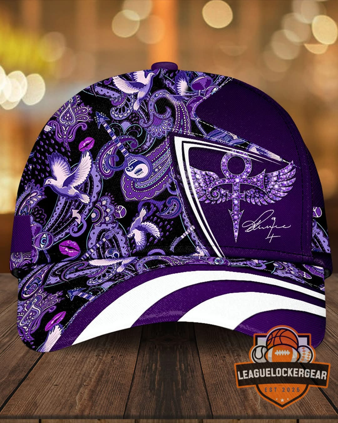 Prince Love Symbol When Doves Cry Signature Cap