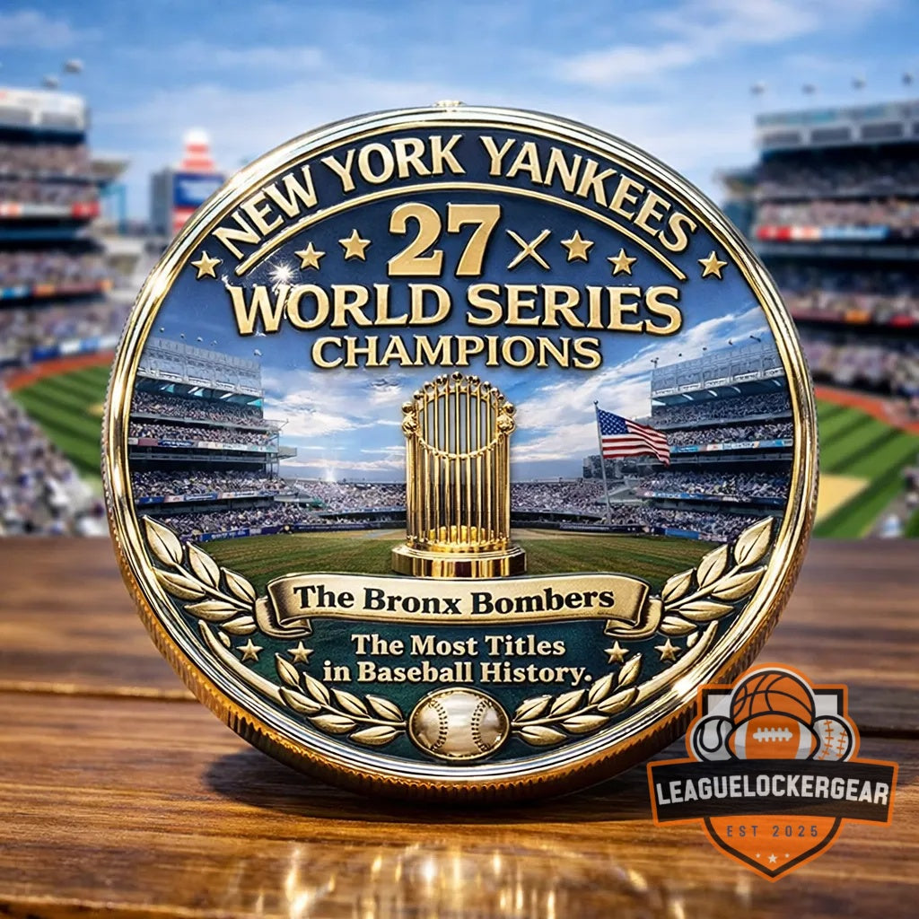 New York Yankees 27x World Series Champions The Bronx Bombers Commemorative Coin