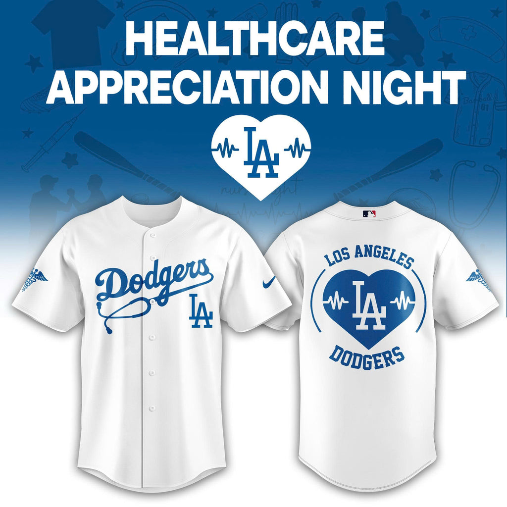 Los Angeles Dodgers Healthcare Appreciation Night Baseball Jersey