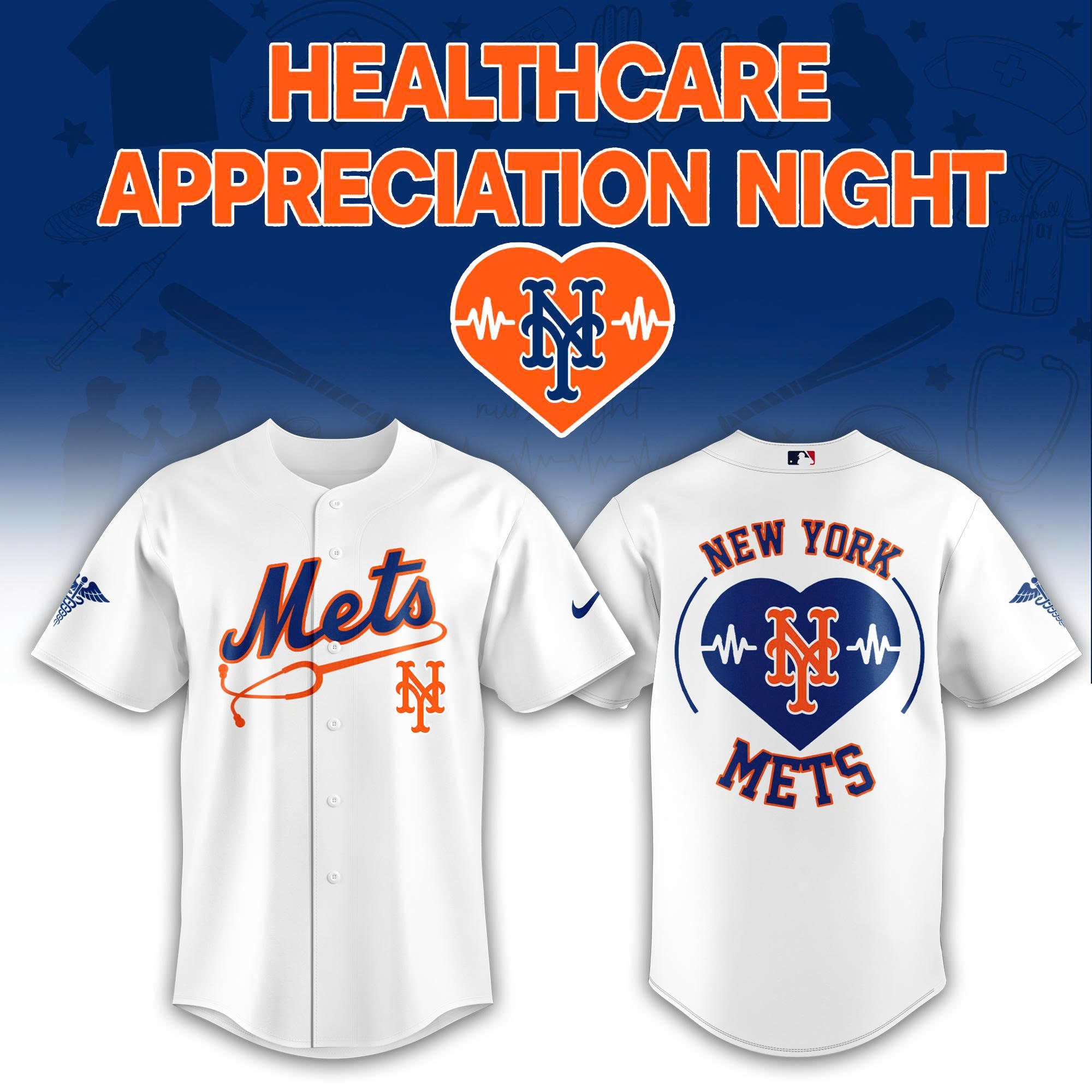 New York Mets Healthcare Appreciation Night Baseball Jersey
