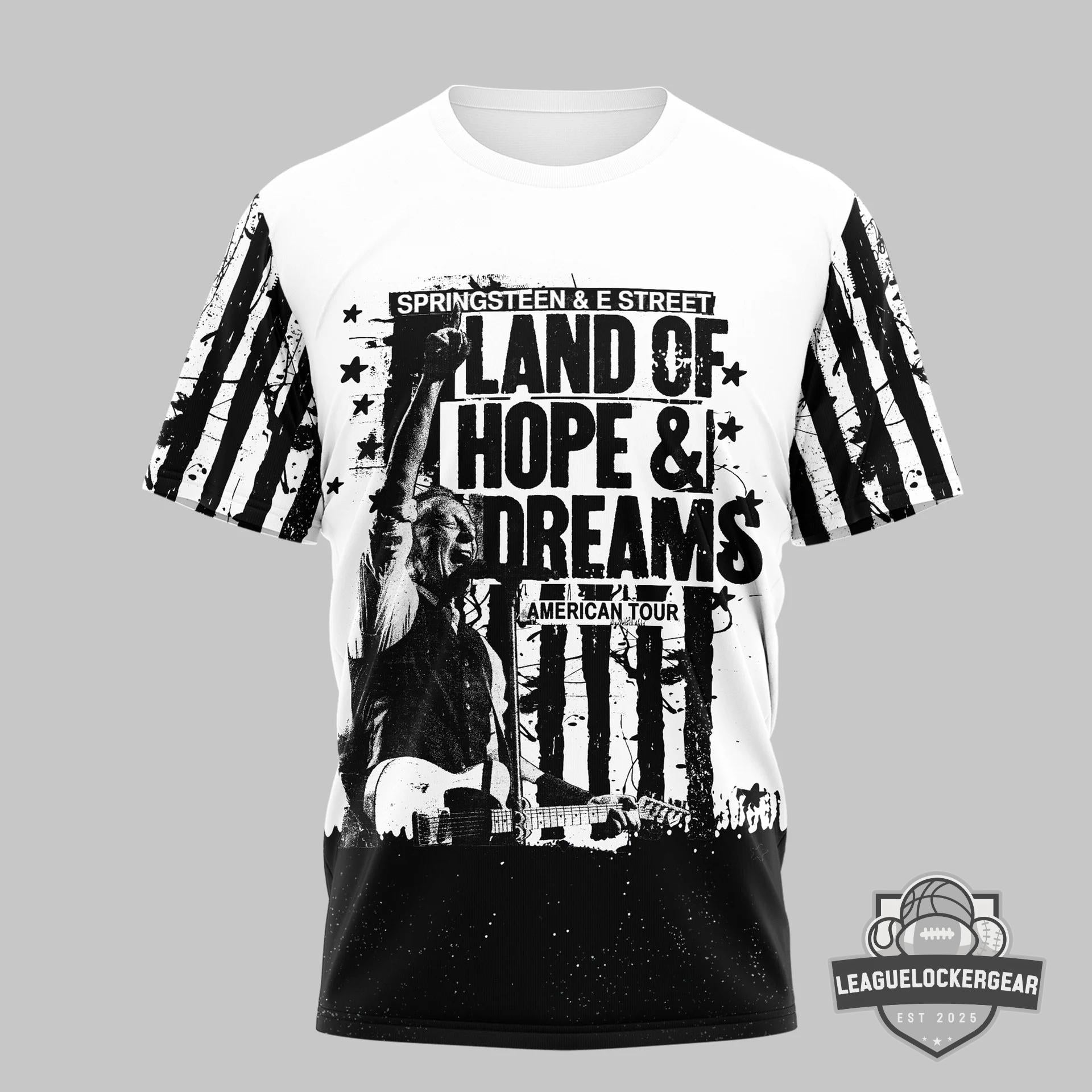 Bruce Springsteen & E Street Band Land Of Hope & Dreams American Tour T-Shirt
