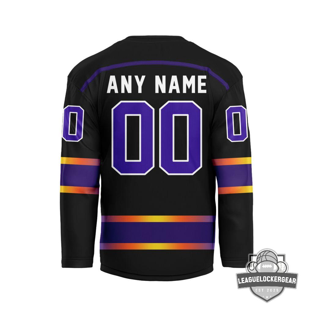 Orlando Solar Bears Personalized 2026 First Responders Appreciation V-shaped Hockey Jersey