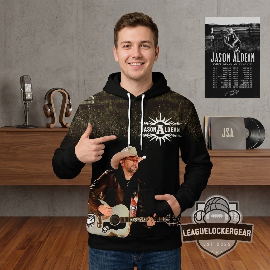 Jason Aldean Songs About Us Tour 2026 3D Hoodie