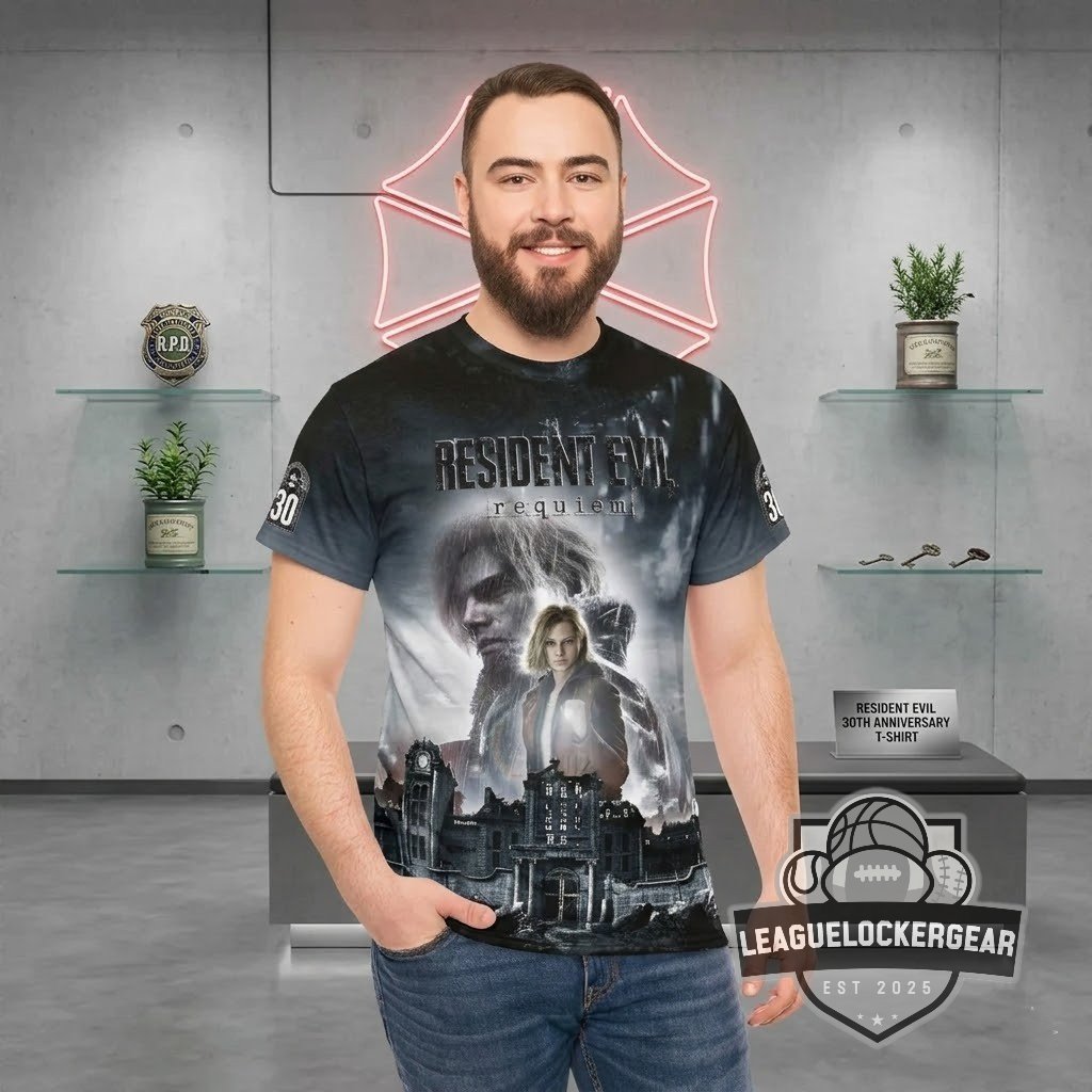 Resident Evil Requiem 30th Anniversary T-Shirt