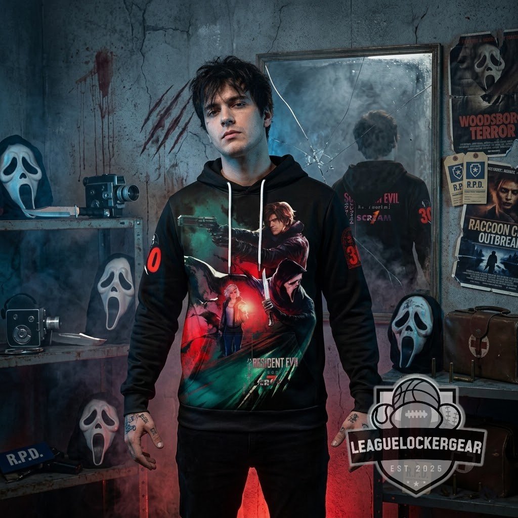 Resident Evil Requiem x Scream 30th Anniversary Hoodie