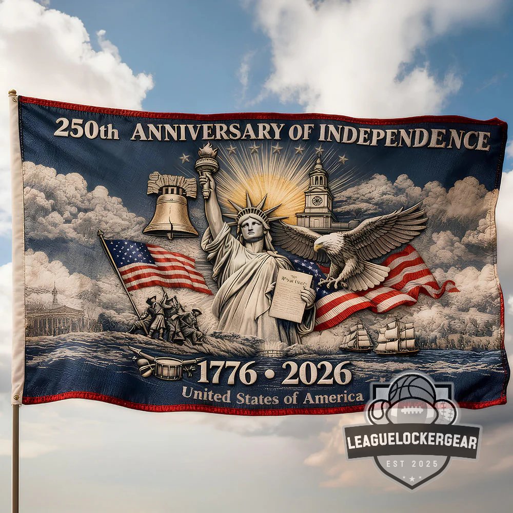 USA 250th Anniversary of Independence 1776-2026 Flag