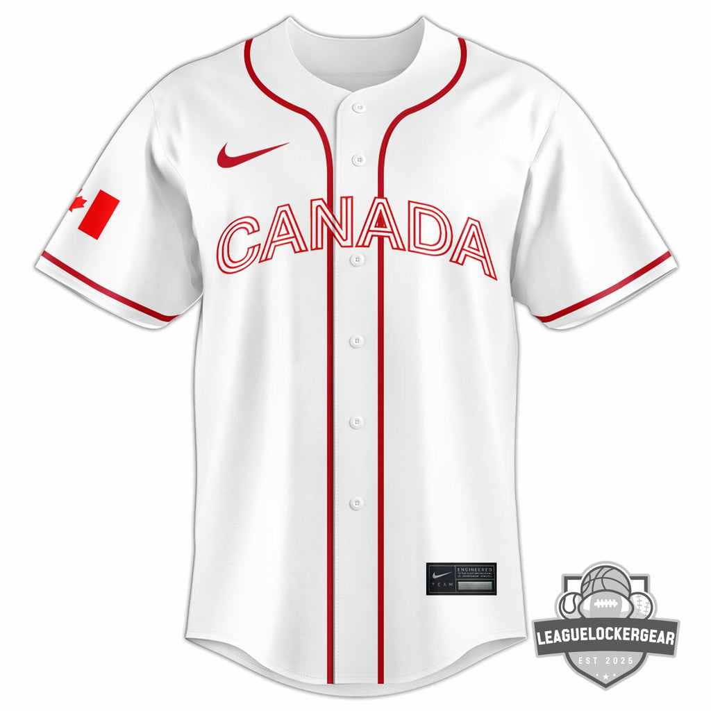 Canada World Baseball Classic 2026 Baseball Jersey