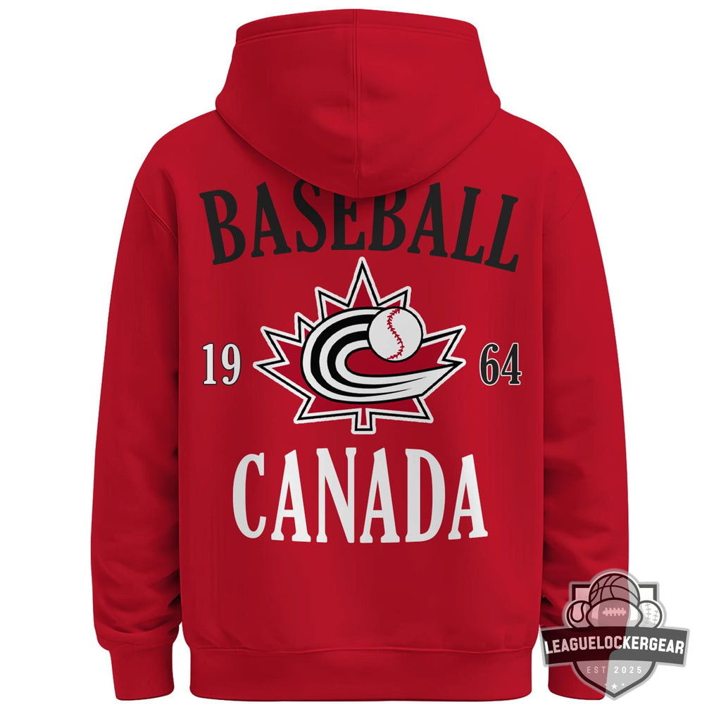 Team Canada Baseball World Baseball Classic 2026 Hoodie