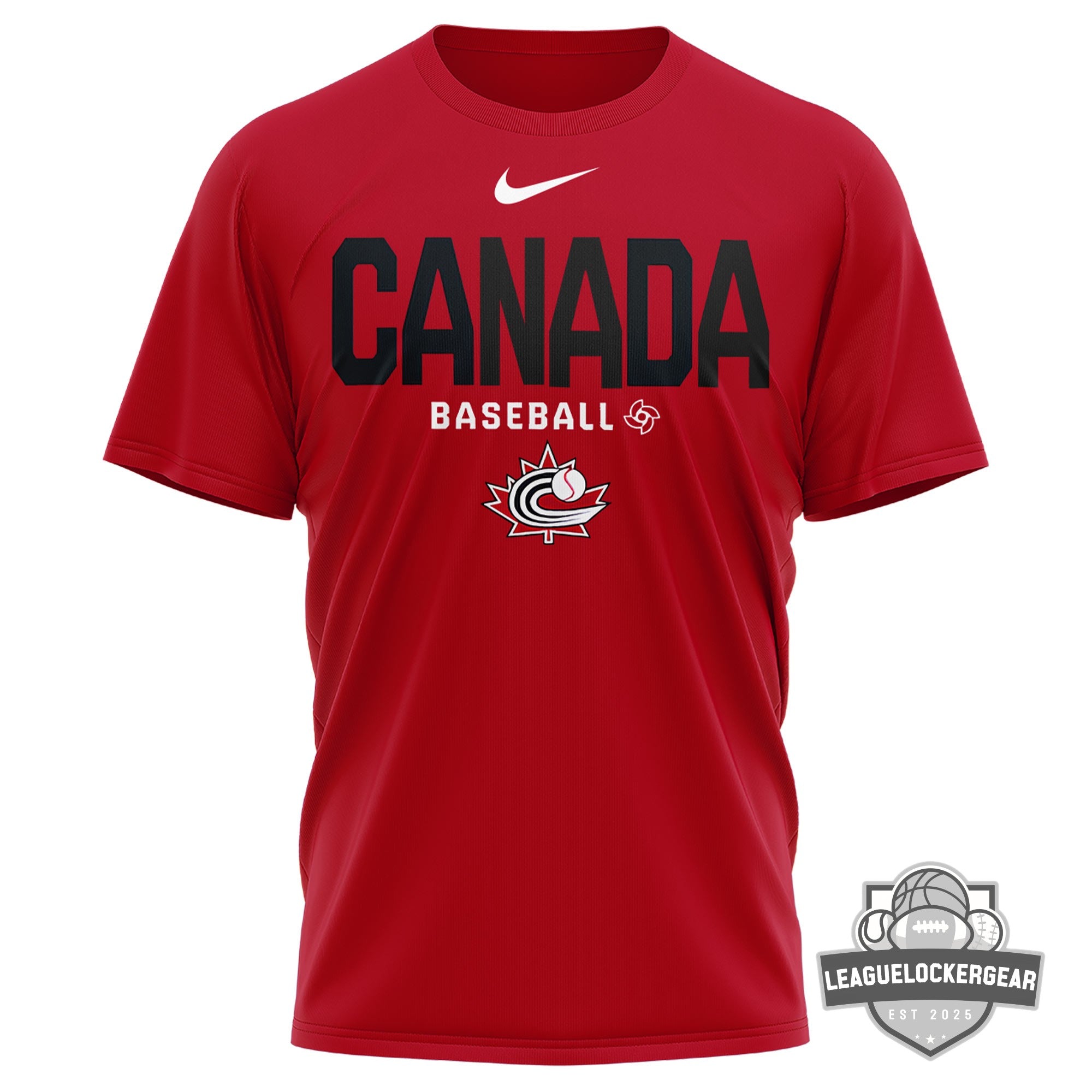 Team Canada Baseball World Baseball Classic 2026 T-Shirt