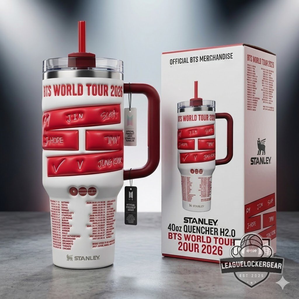 BTS World Tour 2026 40oz Tumbler