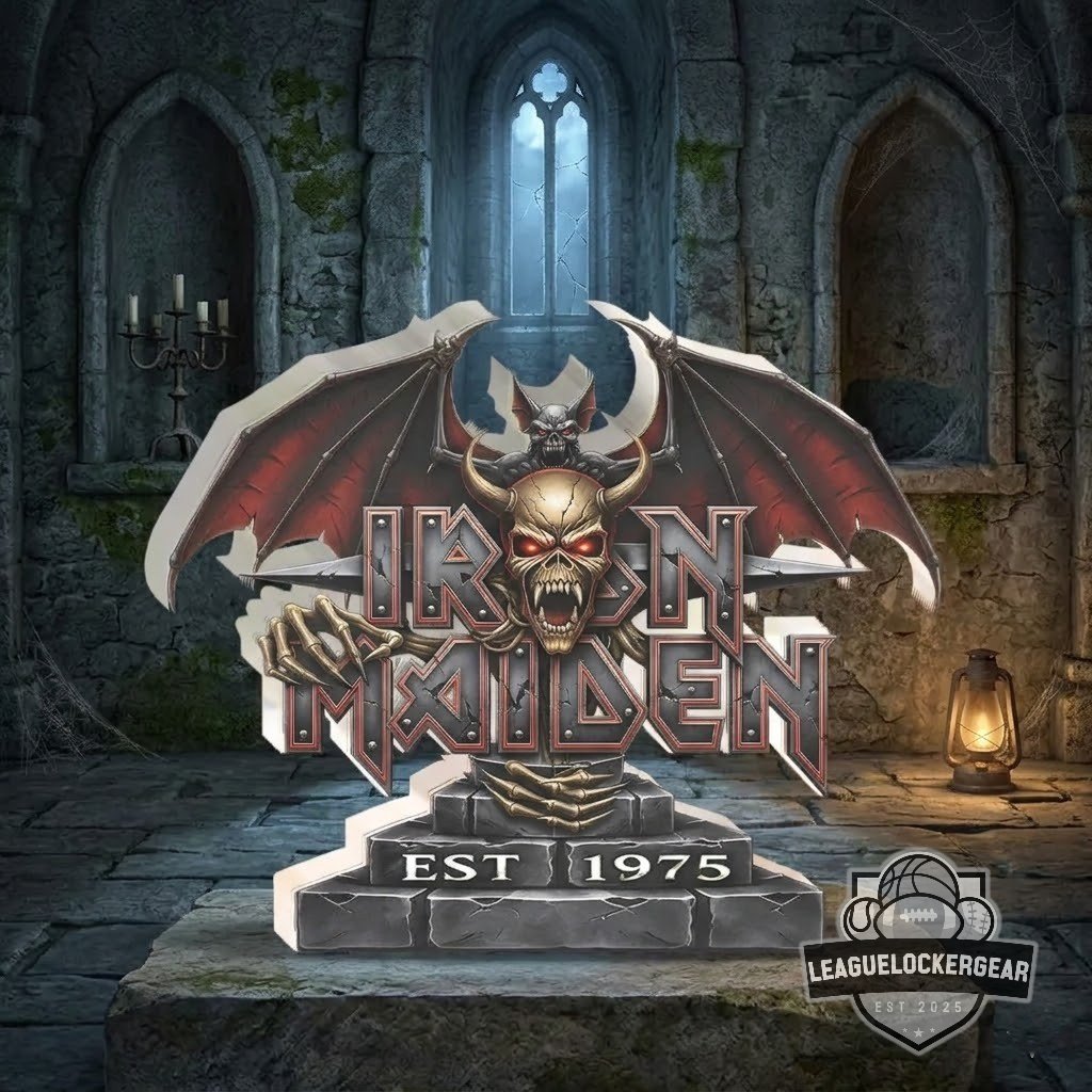 Iron Maiden EST 1975 Acrylic Plaque