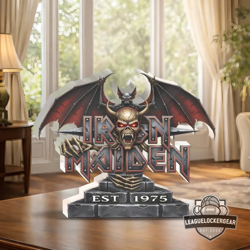 Iron Maiden EST 1975 Acrylic Plaque