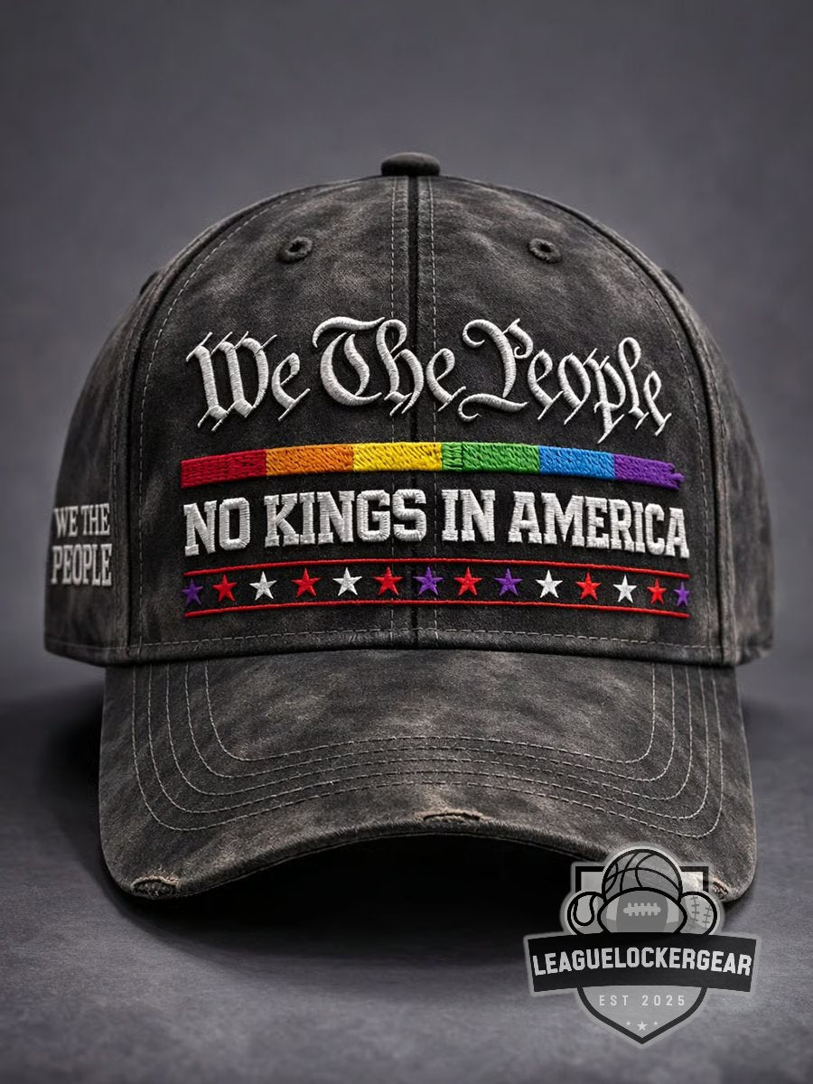 We The People No Kings In America Distressed Hat