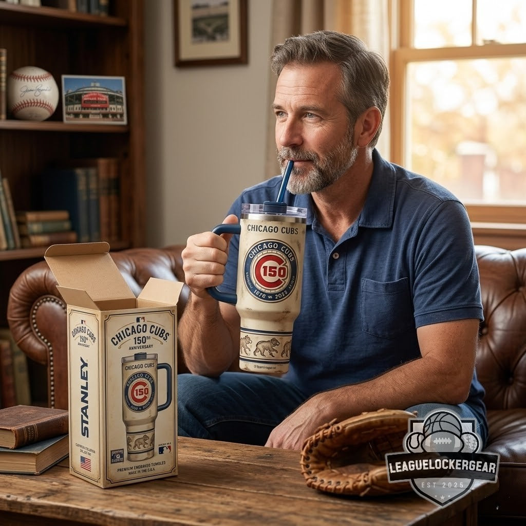 Chicago Cubs 150th Anniversary 1876-2026 Stanley Tumbler