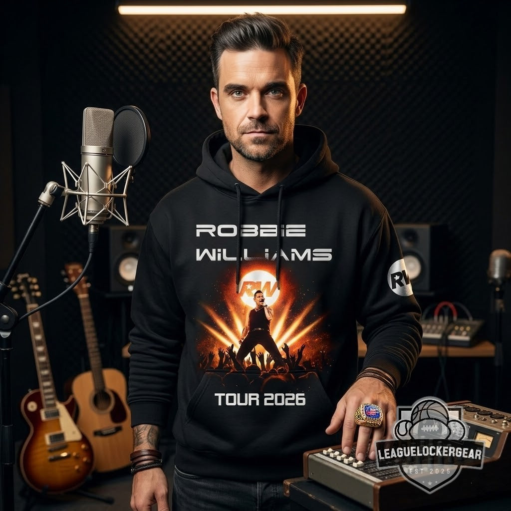 Robbie Williams Tour 2026 Hoodie
