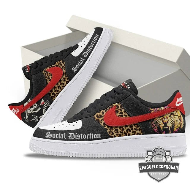 Social Distortion Tour 2026 Custom Air Force 1 Shoes