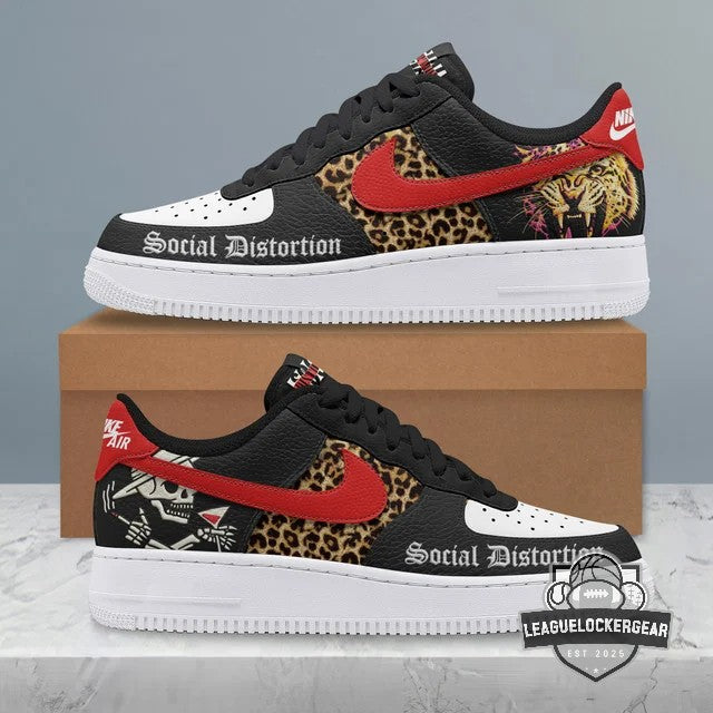 Social Distortion Tour 2026 Custom Air Force 1 Shoes