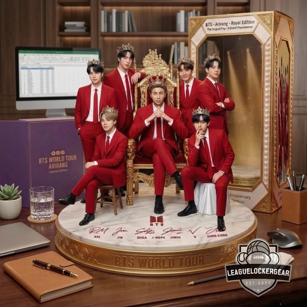 BTS World Tour Arirang Royal Edition Acrylic Plaque