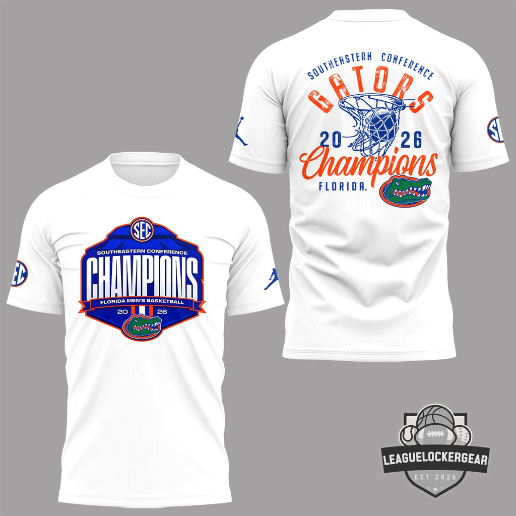 Florida Gators 2026 Southeastern Conference Champions T-Shirt