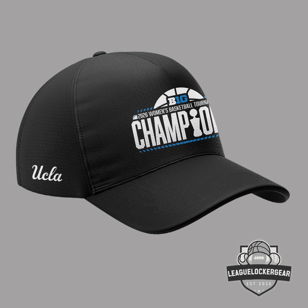 UCLA 2026 Big Ten Women’s Basketball Tournament Champions T-Shirt