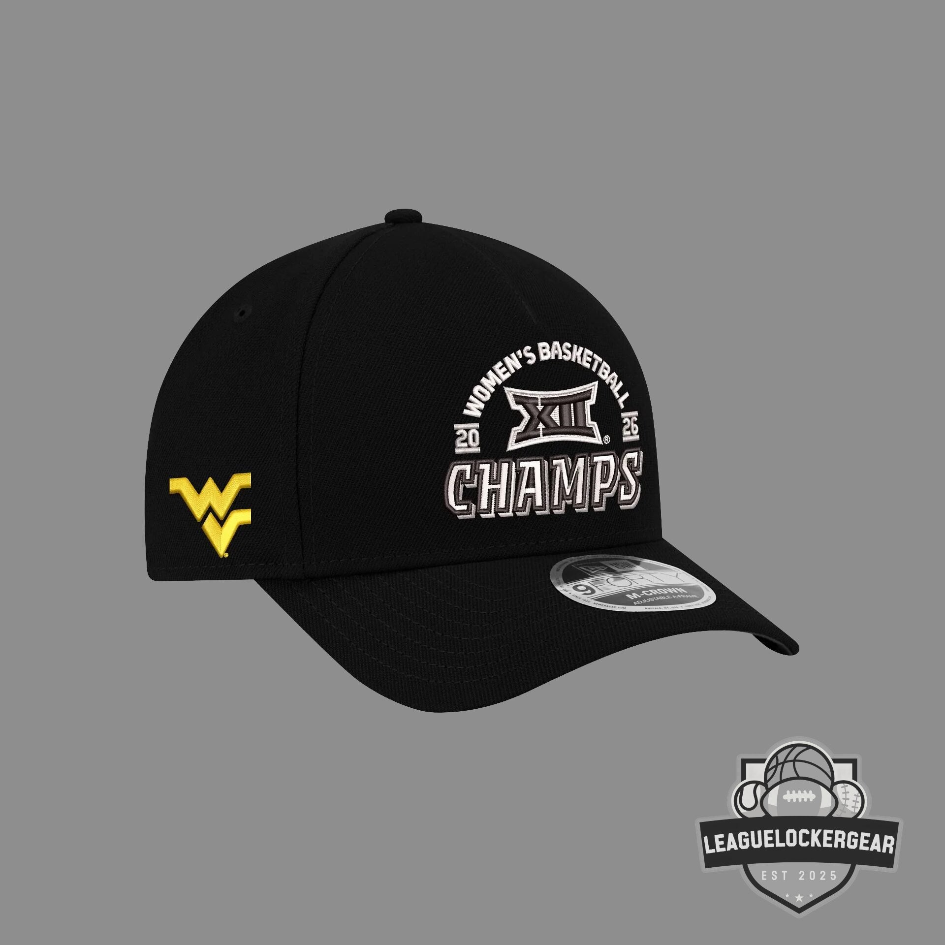 West Virginia Mountaineers 2026 Big 12 Tournament Champions Women’s Basketball Hoodie