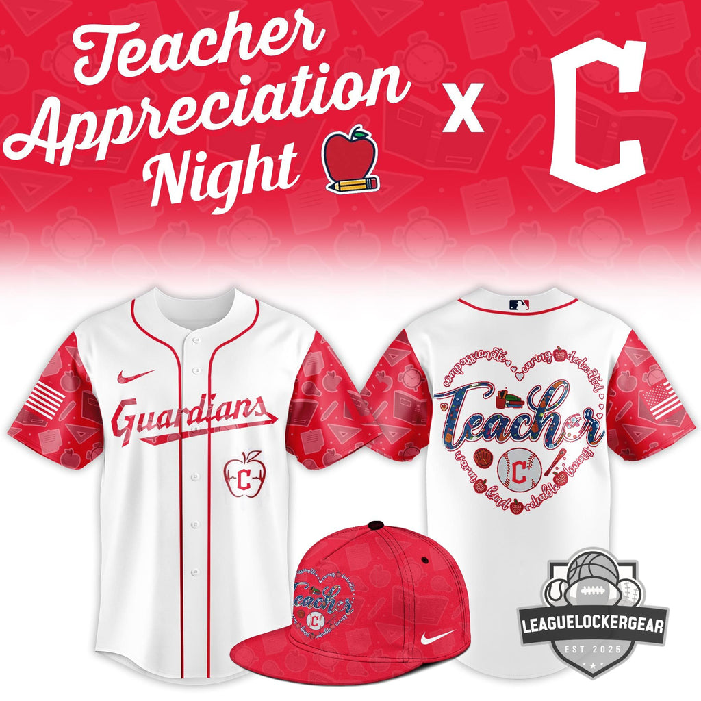 Cleveland Guardians Teacher Appreciation Night Baseball Jersey