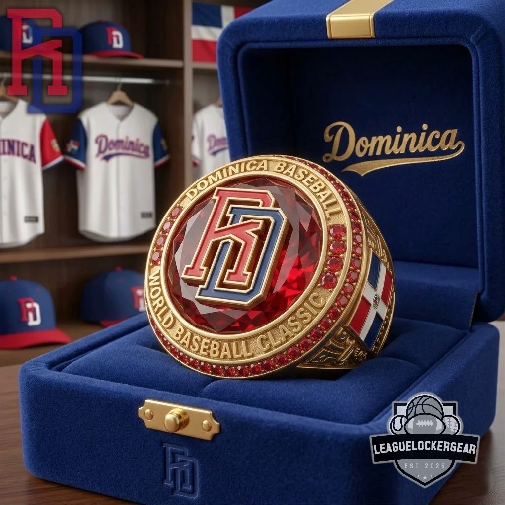 Dominican Republic Baseball Team World Baseball Classic Championship Ring