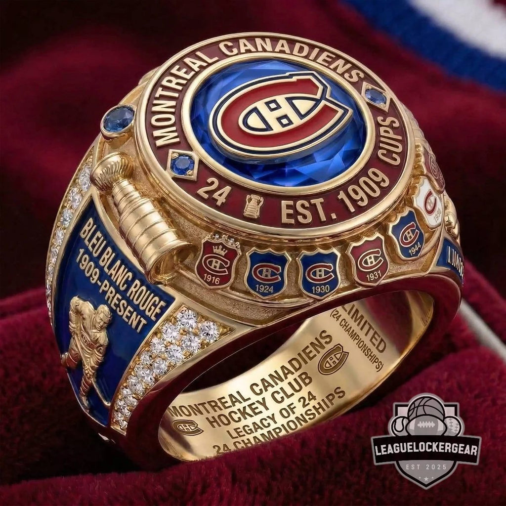 Montreal Canadiens 24 Stanley Cups Legacy Championship Ring