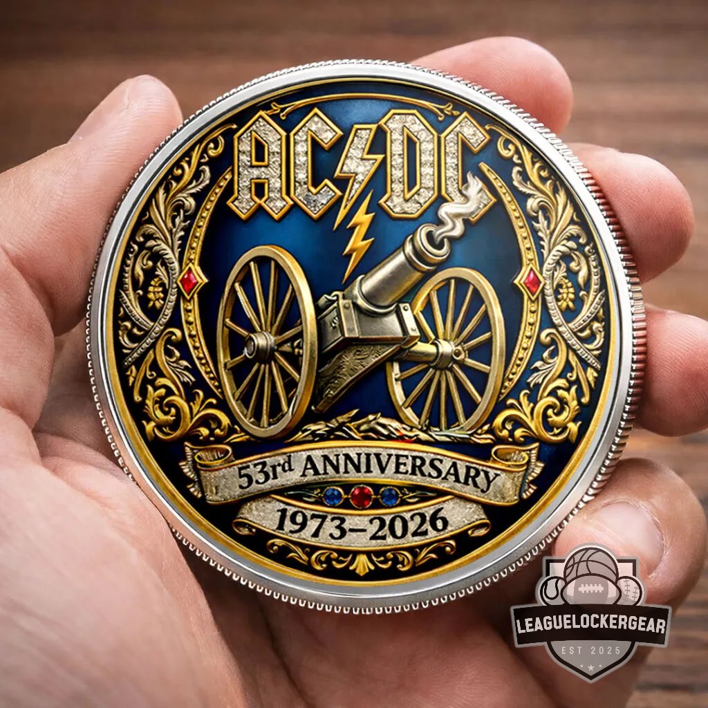 AC/DC 53rd Anniversary 1973-2026 For Those About to Rock Commemorative Coin