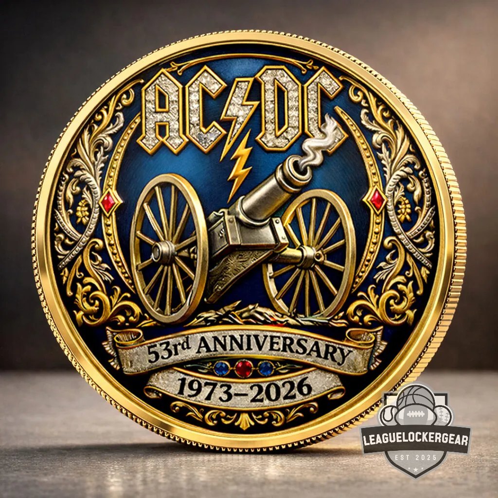 AC/DC 53rd Anniversary 1973-2026 For Those About to Rock Commemorative Coin