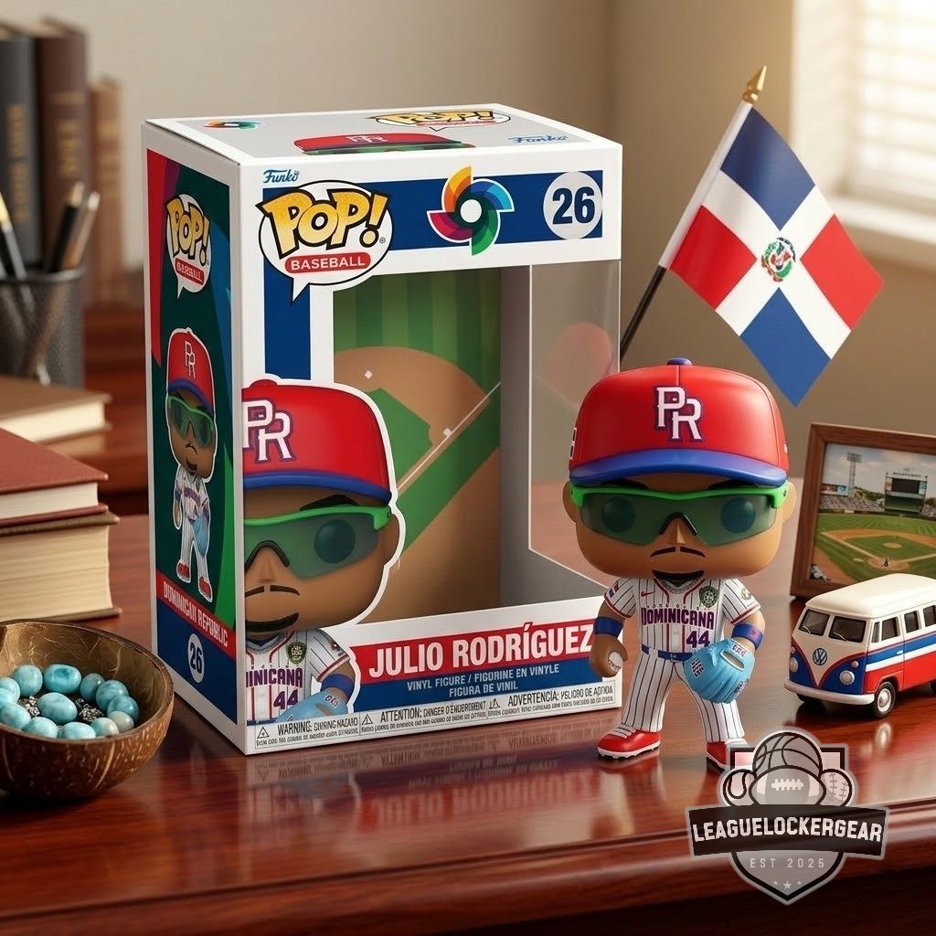 Julio Rodríguez Dominican Republic World Baseball Classic Funko Pop! Vinyl Figure