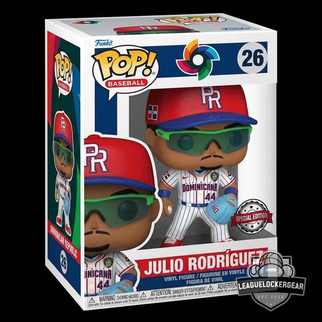 Julio Rodríguez Dominican Republic World Baseball Classic Funko Pop! Vinyl Figure