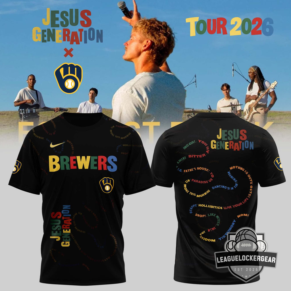 Milwaukee Brewers Jesus Generation Tour 2026 Baseball Jersey