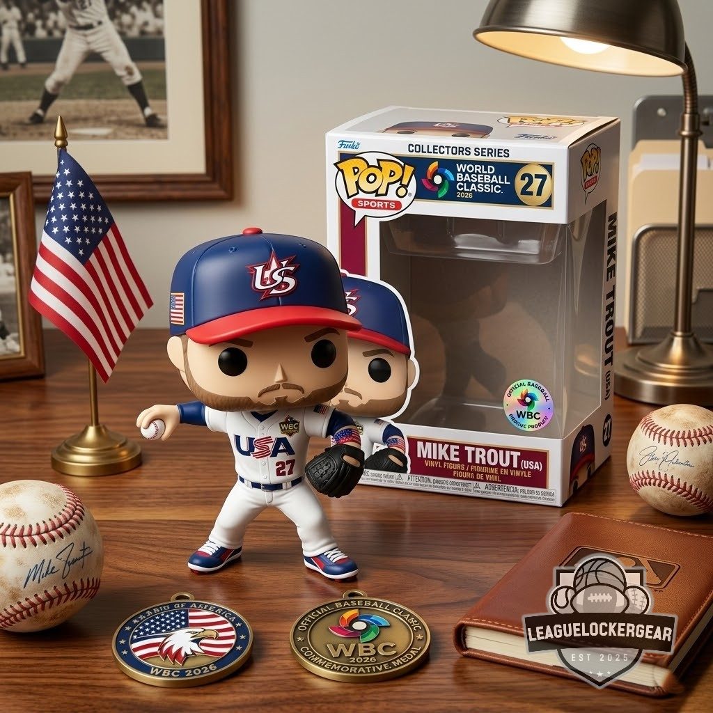 Team USA Mike Trout World Baseball Classic 2026 Funko Pop! Vinyl Figure