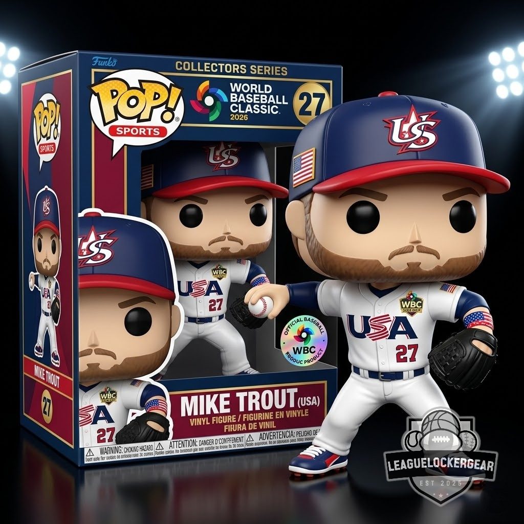 Team USA Mike Trout World Baseball Classic 2026 Funko Pop! Vinyl Figure