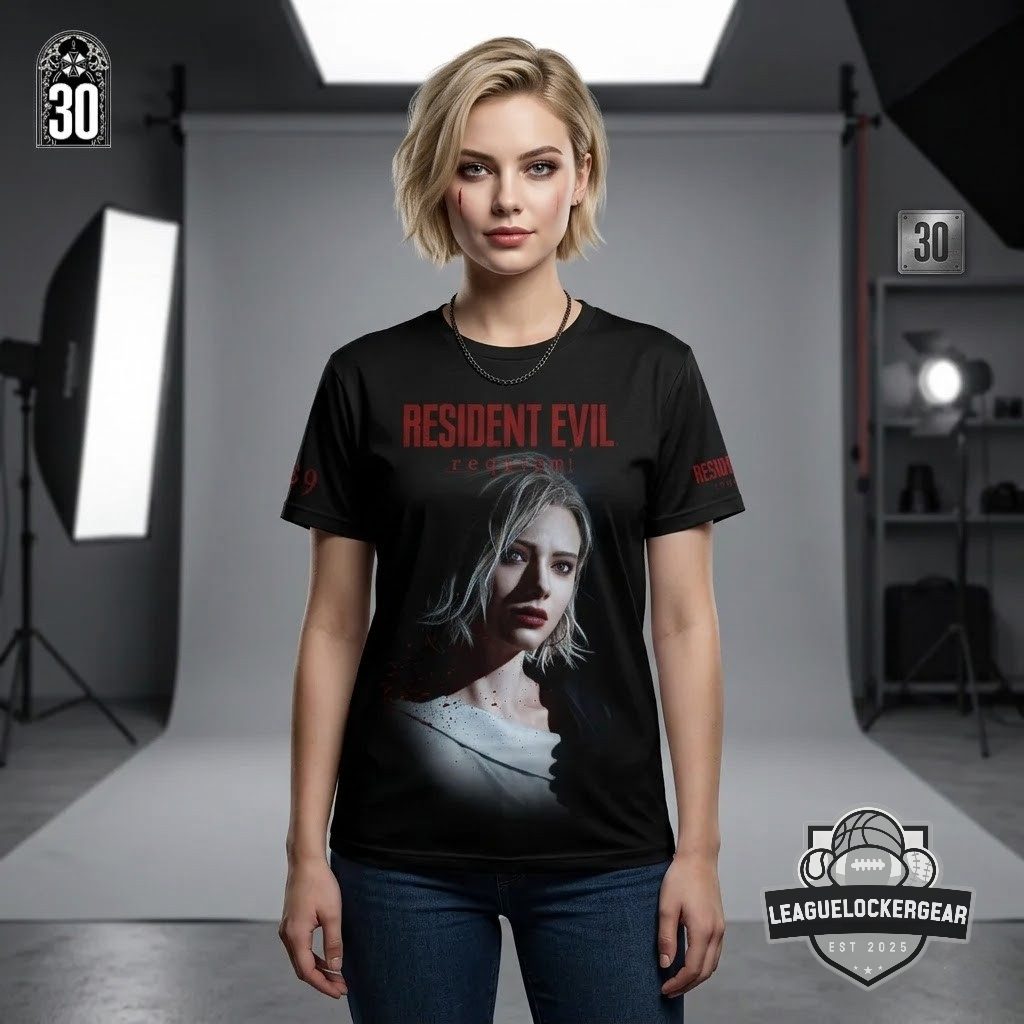 Resident Evil Requiem 3D T-Shirt