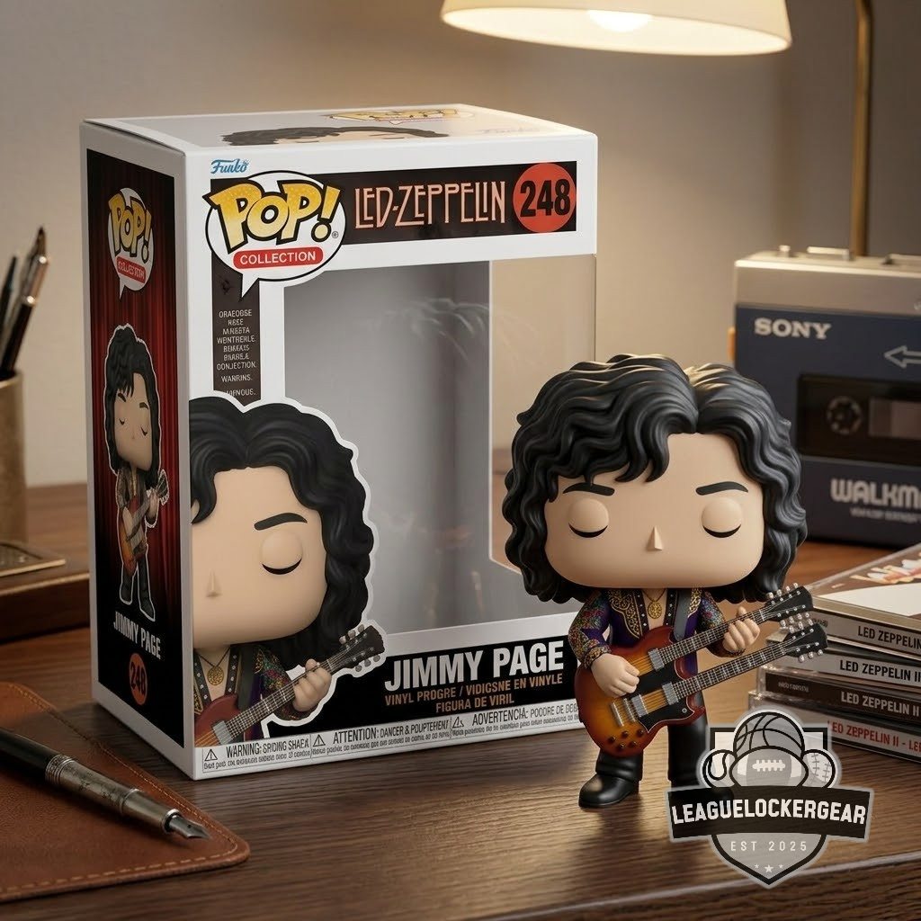 Led Zeppelin Jimmy Page 58 Years Anniversary Funko Pop Figure