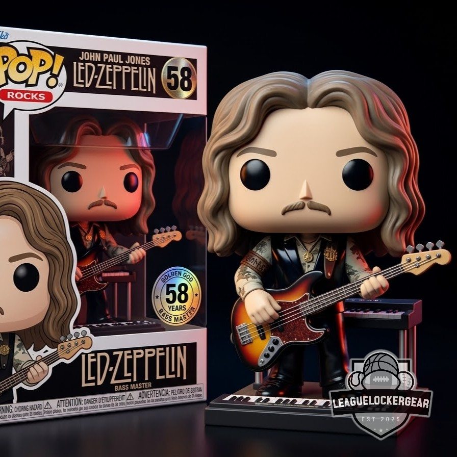 John Paul Jones Led Zeppelin 58th Anniversary Funko Pop