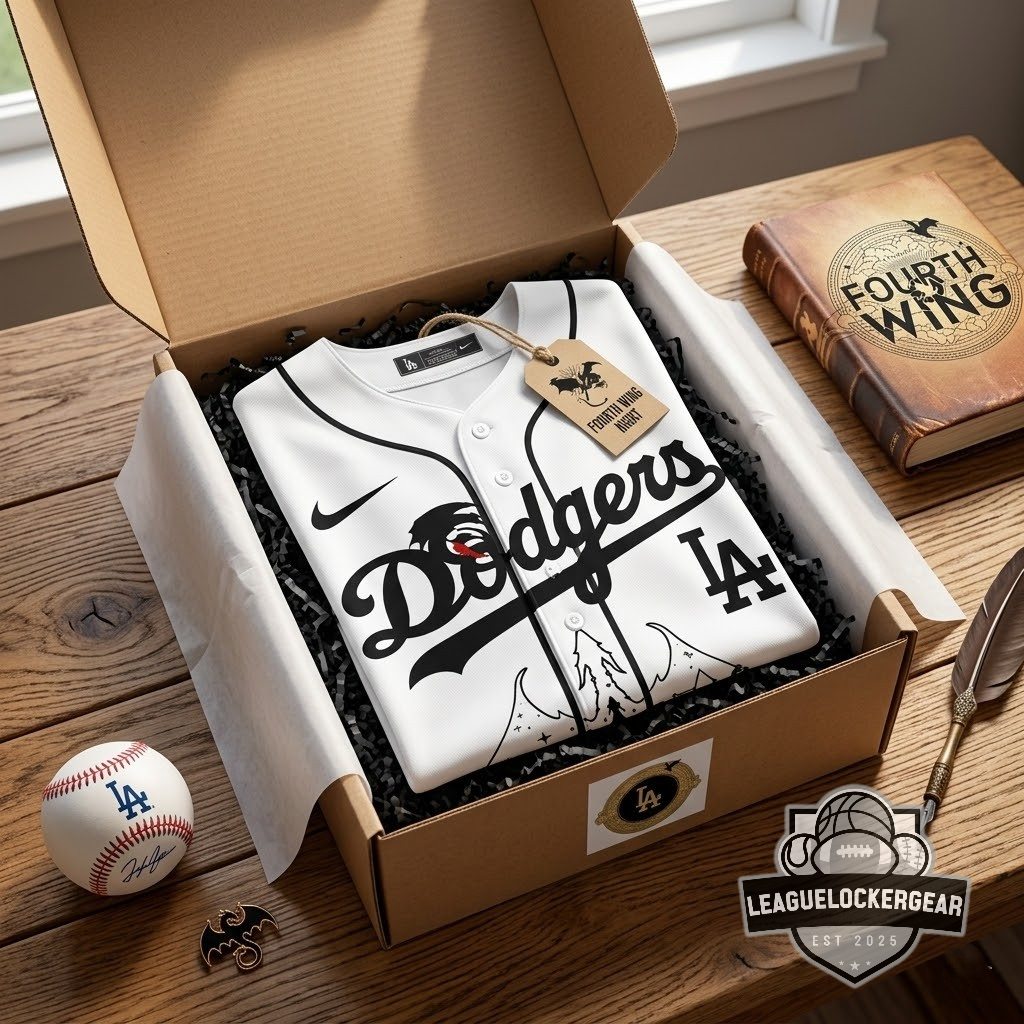 Los Angeles Dodgers Fourth Wing Night Baseball Jersey
