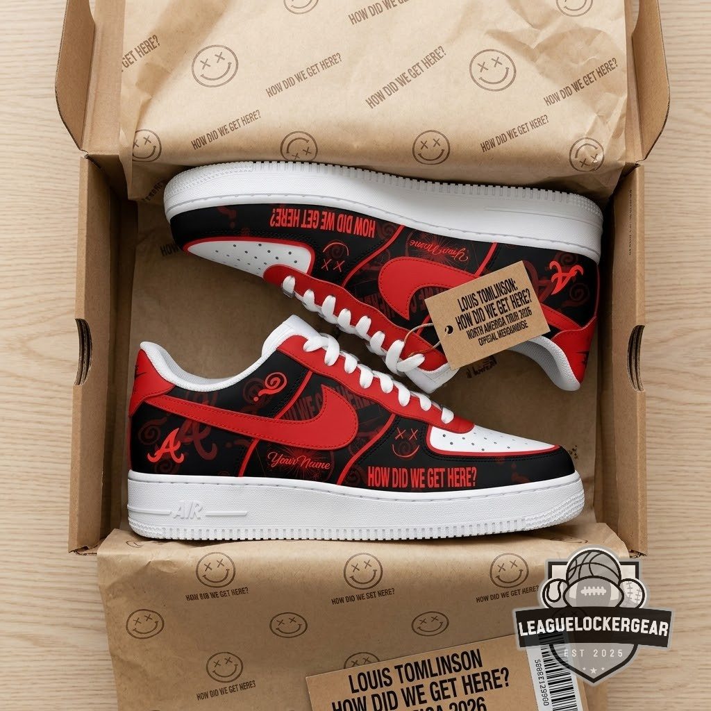 Louis Tomlinson How Did We Get Here North America Tour 2026 Custom Air Force 1 Shoes