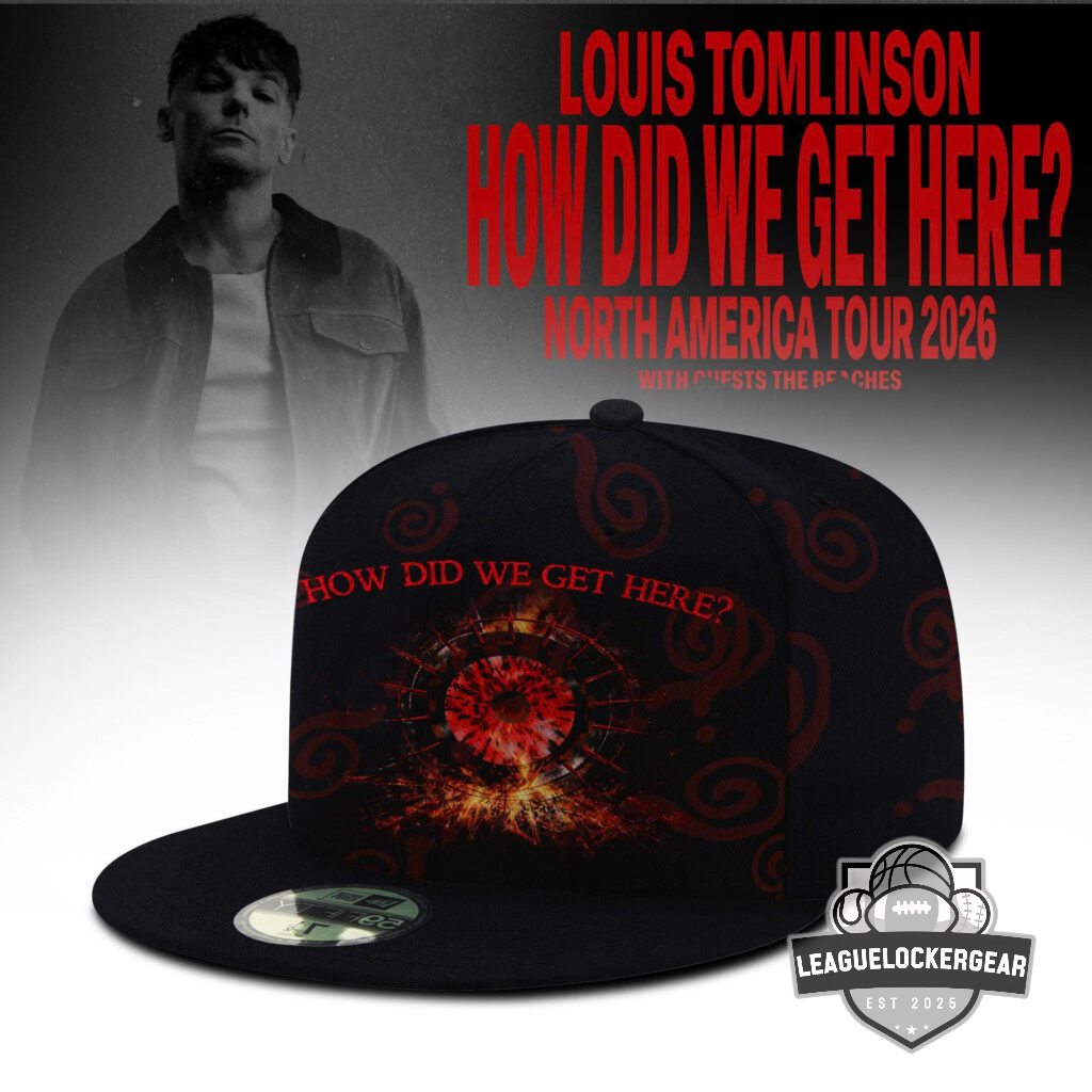 Louis Tomlinson How Did We Get Here Tour 2026 Atlanta Braves Baseball Jersey
